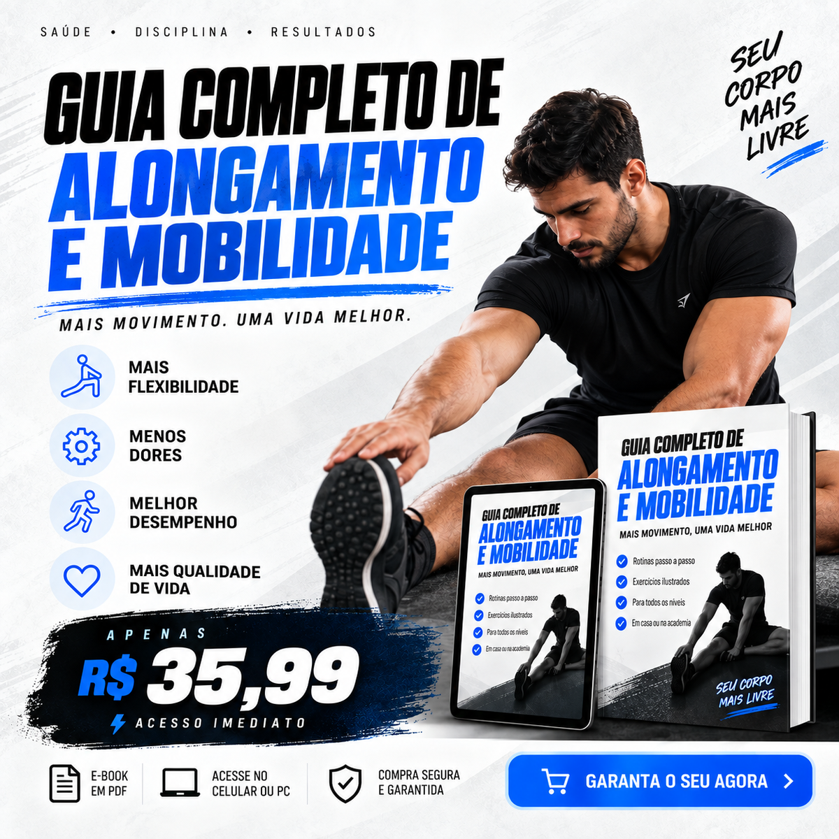 Curso de Alongamento e Mobilidade